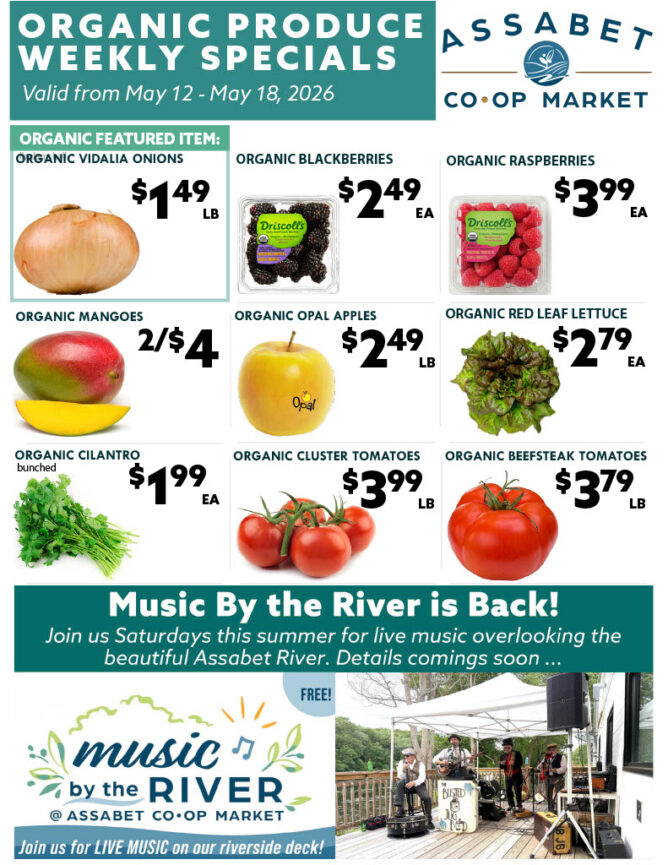 Organic Produce Specials 5.12 5.18