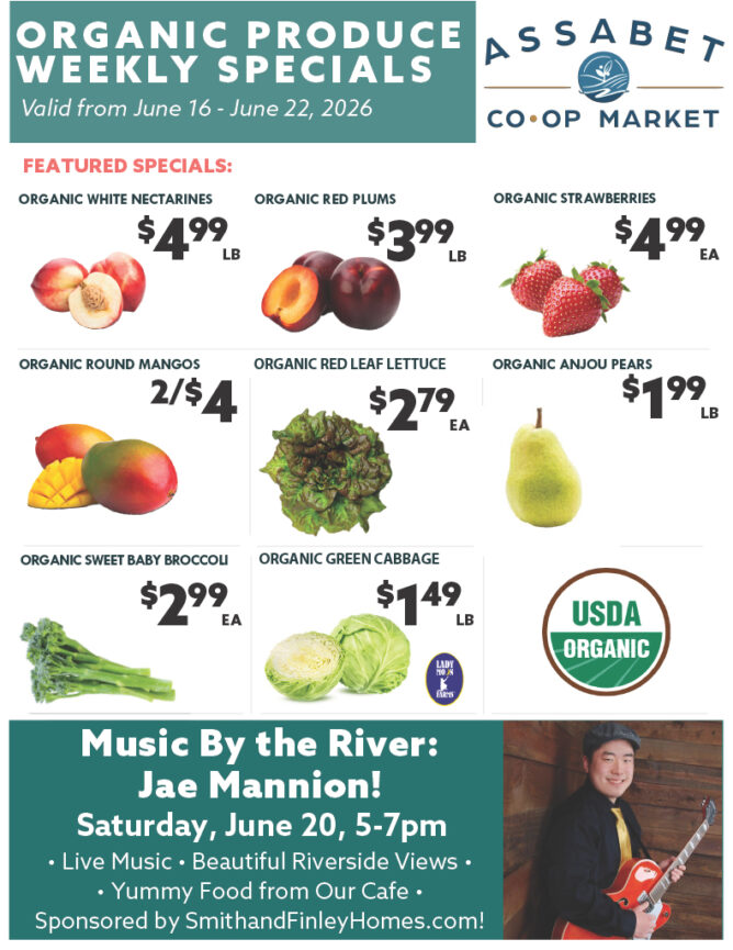 Organic Produce Specials 6.16 6.22