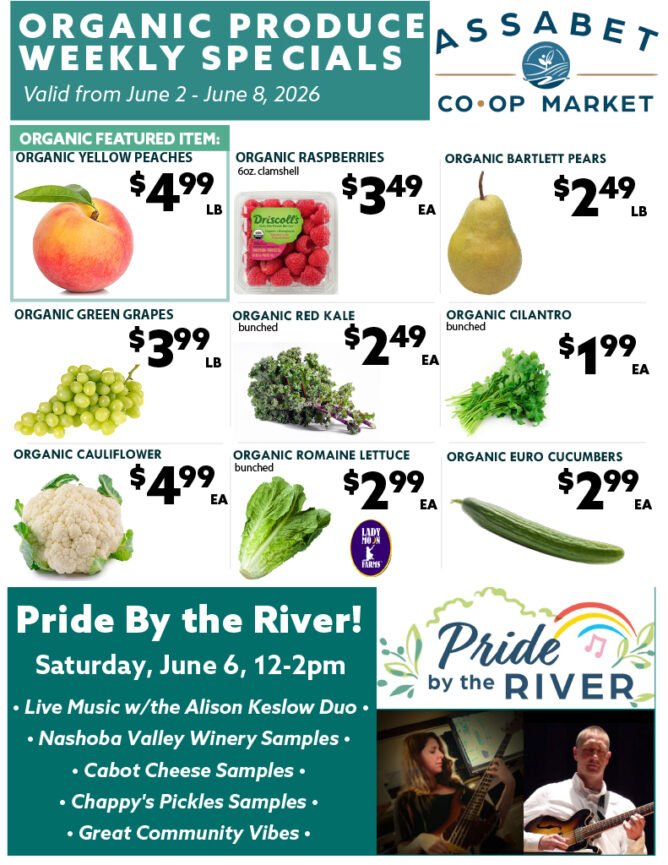 Organic Produce Specials 6.2 6.8