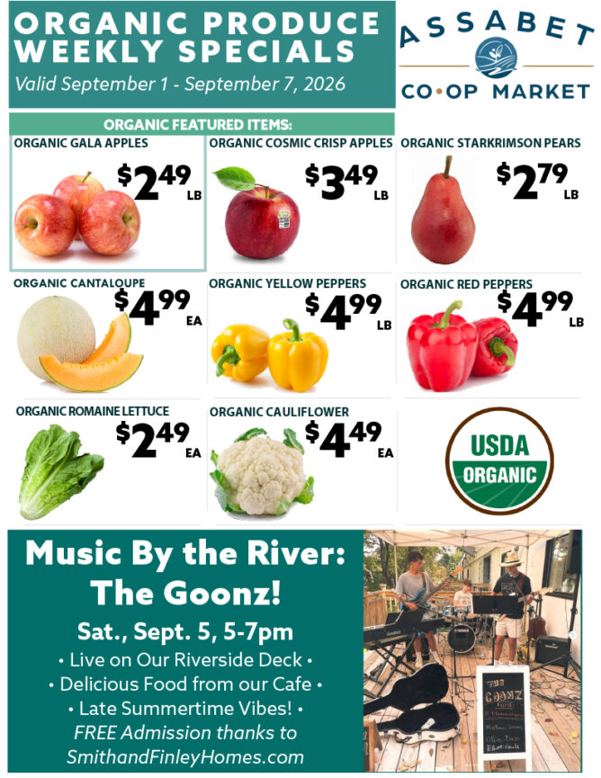 Organic Produce Specials 9.1 9.7