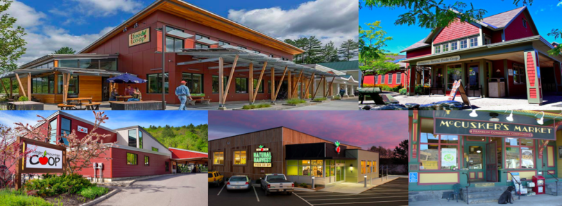 Assabet Co-op Market - Co op Storefront Collage