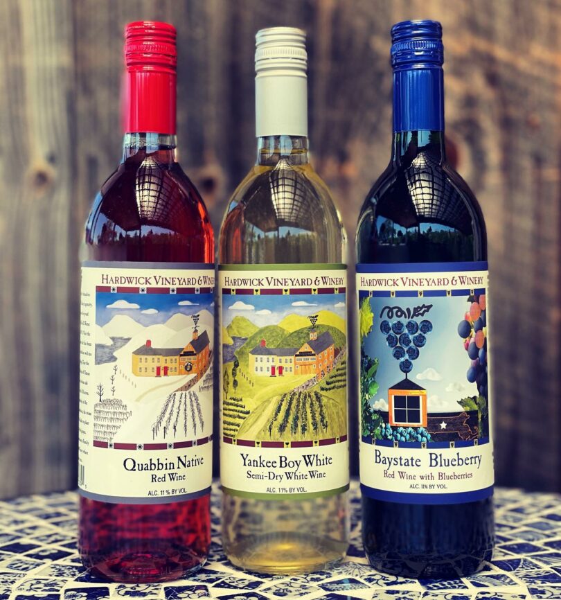 Hardwick Winery Three Wine Lineup